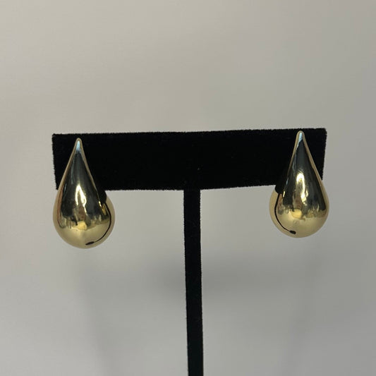 Gold Teardrop Earring