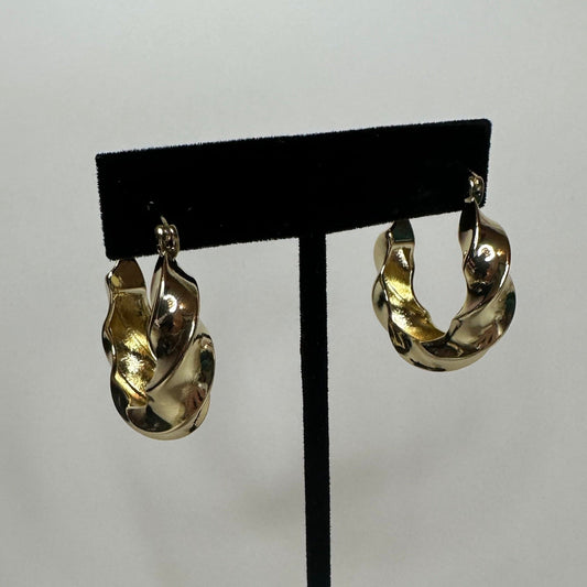 Spiral Chunky Hoops